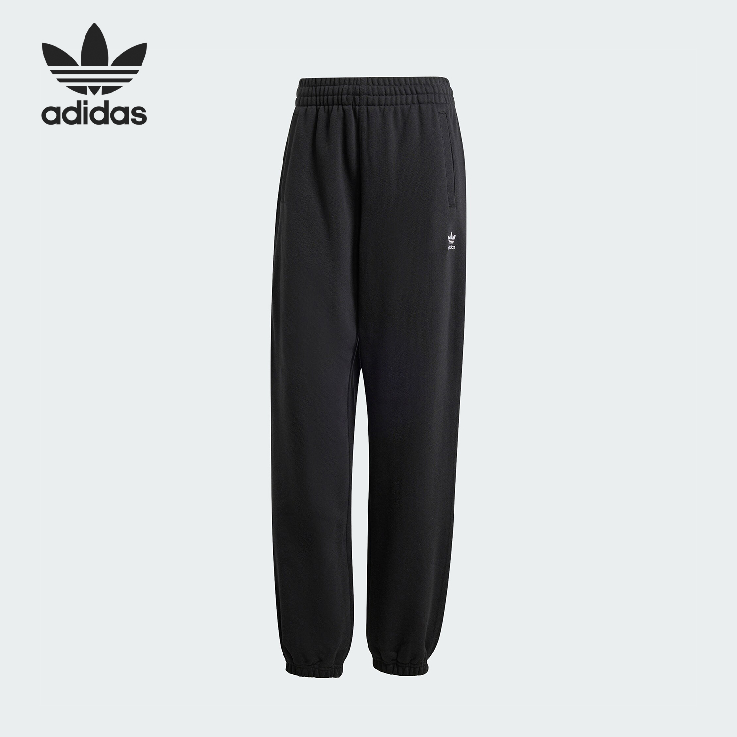 阿迪达斯女士休闲跑步长裤