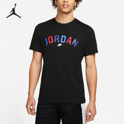 Nike耐克正品男短袖透气字母印花圆领套头运动T恤DH8978-010