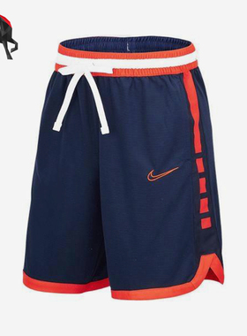 Nike/耐克正品新款男藏蓝橙色训练球类经典运动短裤DD0564-420