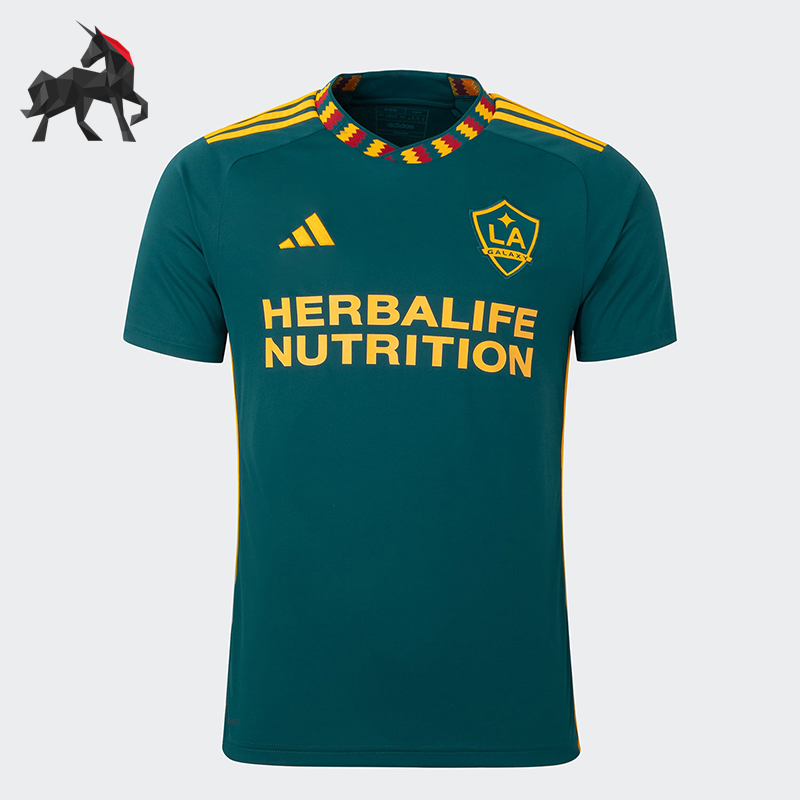 Adidas/阿迪达斯正品洛杉矶银河客场球迷版男士足球服HI1874