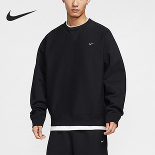 Swoosh男士 Nike 耐克正品 Solo 010 运动加绒针织保暖卫衣HV1087