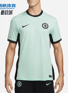 Nike/耐克正品男士吸湿排汗印花圆领经典套头短袖T恤DX9819-354