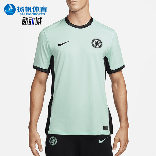 Nike/耐克正品男士吸湿排汗印花圆领经典套头短袖T恤DX9819-354