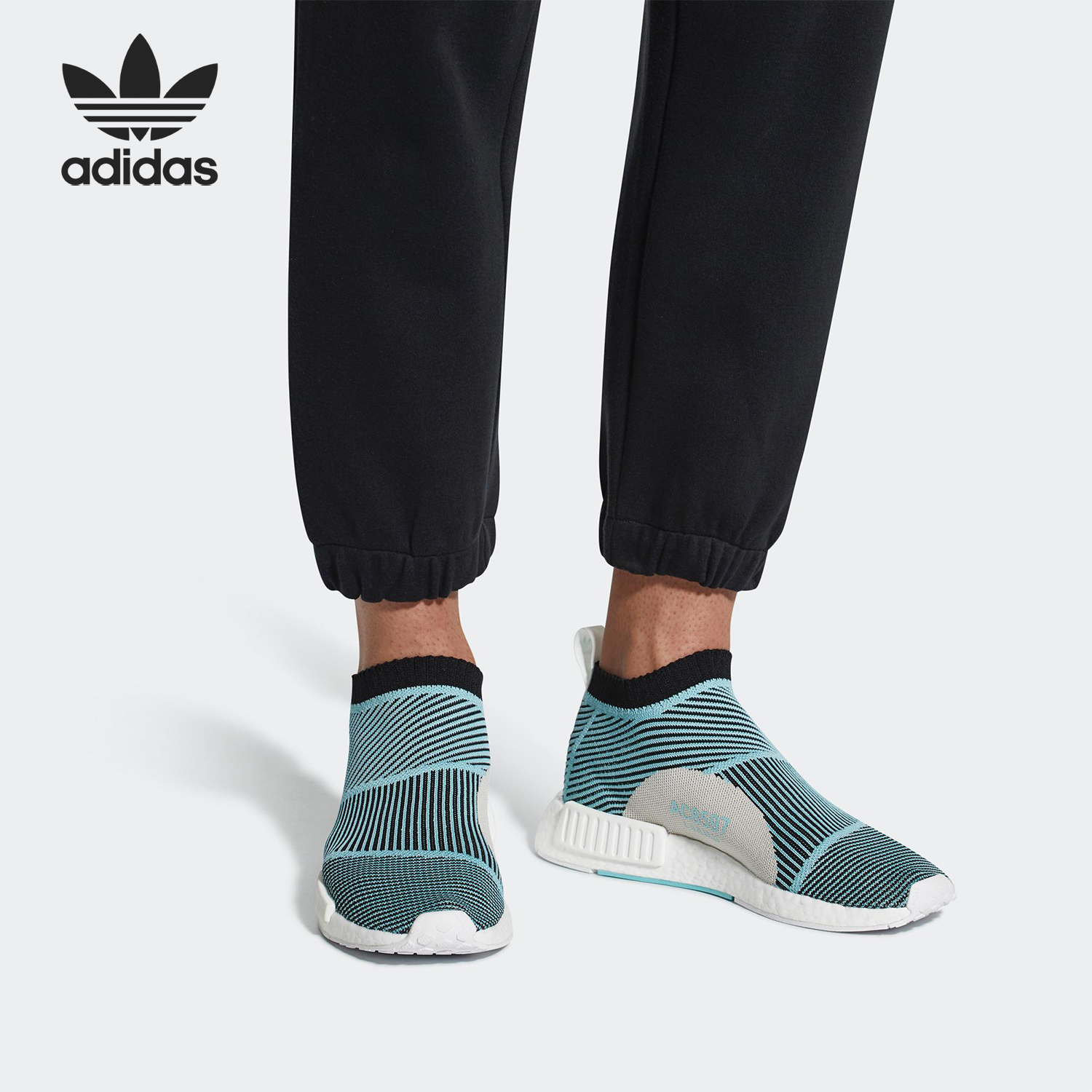 阿迪达斯正品海洋联名男子休闲鞋