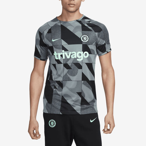 Nike耐克正品Chelsea F.C.男速干圆领足球字母短袖T恤DZ1335-066