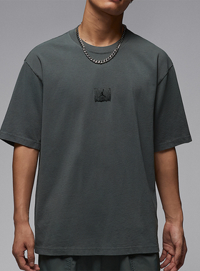 Nike/耐克正品JORDAN男士运动宽松休闲针织透气短袖HQ8939-068