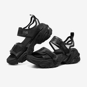 女子休闲厚底简约轻便透气凉鞋 Skechers 新款 夏季 斯凯奇正品