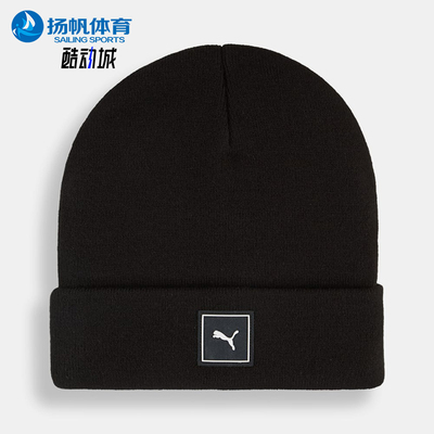 Puma/彪马正品WardrobeEsentialsWardrobe经典针织帽026409-01
