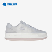 斯凯奇正品 防滑耐磨秋冬季 新款 Skechers 女士轻便低帮厚底板鞋