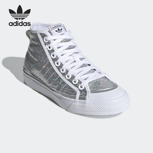 NIZZA FW9944 Adidas 三叶草 女子经典 休闲鞋 阿迪达斯正品 HIGH
