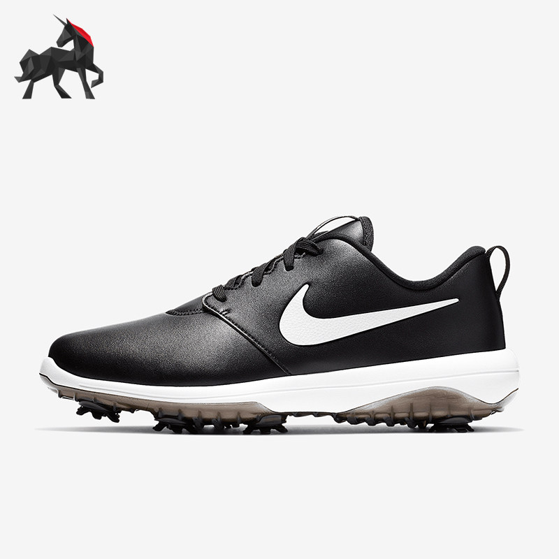 Nike/耐克正品ROSHE男士可拆卸鞋钉运动高尔夫球鞋AR5579-001