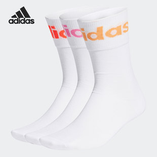新款 Adidas 2021夏季 GN3147 阿迪达斯正品 跑步运动户外休闲男女袜