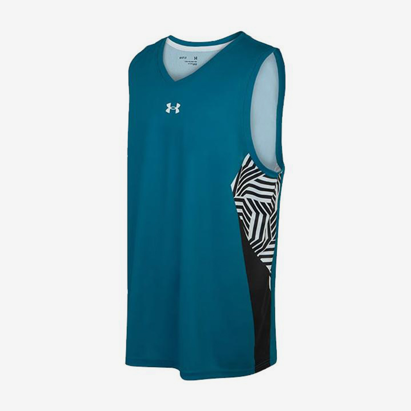 UA/安德玛正品运动男士时尚复古跑步训练篮球背心23500101-343