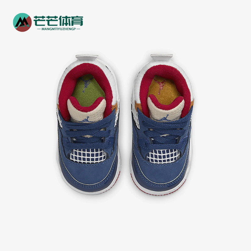 Nike/耐克正品新款Jordan 4 Retro复刻婴童运动休闲鞋DR6951-400