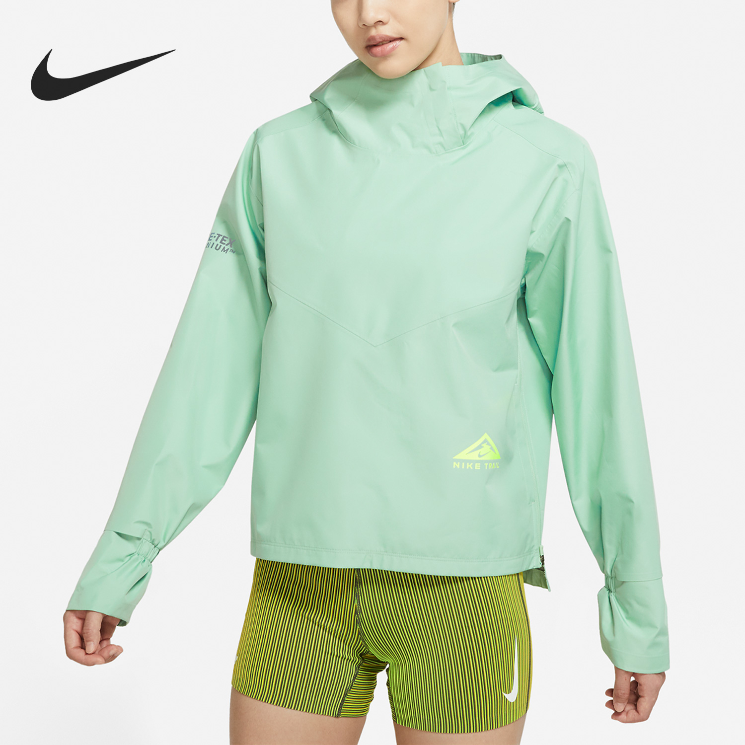 Nike/耐克正品秋季新款女子运动宽松透气连帽卫衣DM7566-308