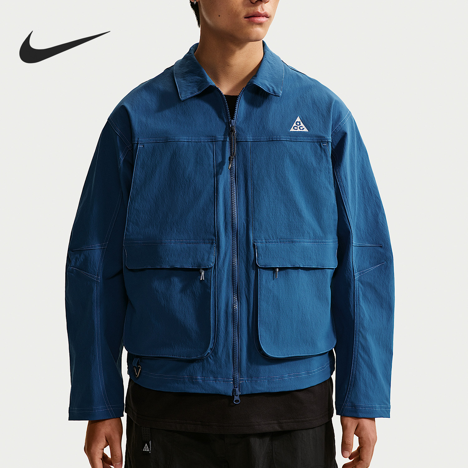 Nike/耐克官方正品Smith Summit男士休闲百搭水夹克HV0599-476