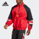 HT2000 曼联足球休闲文化男子立领套头衫 Adidas 阿迪达斯正品