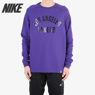 Nike/耐克湖人紫色新款詹姆斯科比库兹马外套卫衣 860722