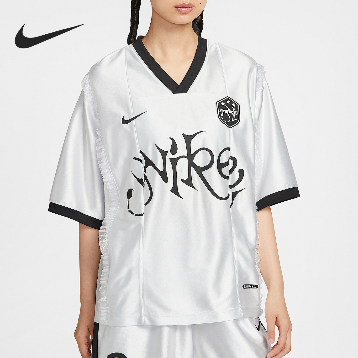 Nike/耐克正品Sportswear女士复古宽松休闲透气短袖II1939-095