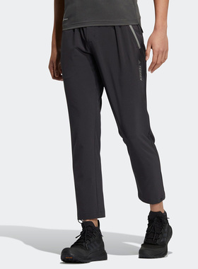 Adidas/阿迪达斯正品新款时尚透气男子运动梭织休闲长裤 HS6805