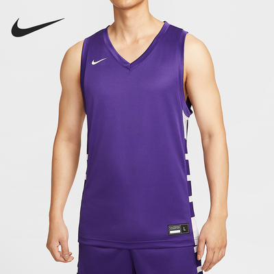 Nike/耐克正品Dri-FIT 男士针织耐穿篮球训练背心IM9813-520