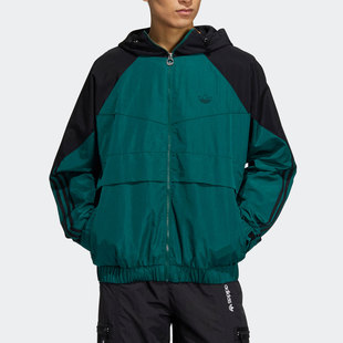 潮流运动外套 Adidas 26夏三叶草休闲男时尚 正品 HC0329 阿迪达斯