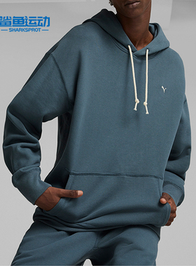 Puma/彪马正品冬季男士针织连帽宽松休闲卫衣624011-25