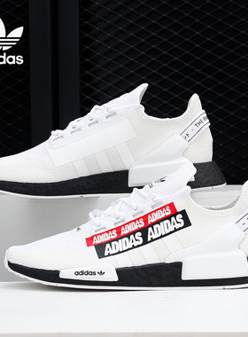 Adidas/阿迪达斯正品三叶草 NMD_R1.V2 男女跑步运动鞋 H02537