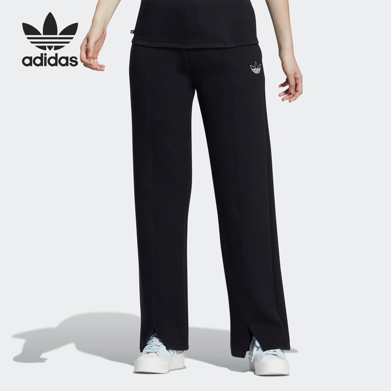 阿迪达斯女子运动长裤