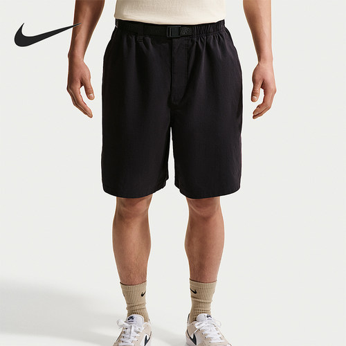 Nike/耐克正品夏季男士宽松简约耐穿梭织经典运动短裤IF1097-010