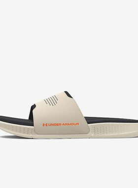 UA/安德玛正品U Ansa Elevate SL男女款轻便运动拖鞋3025044-100