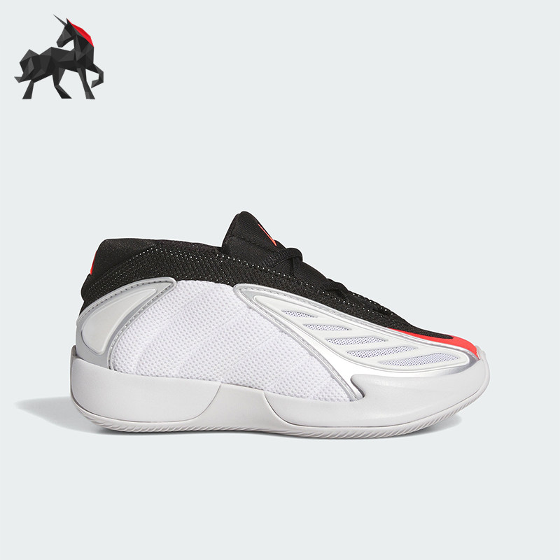 Adidas/阿迪达斯正品四季款小童耐磨时尚缓震运动篮球鞋KK0161