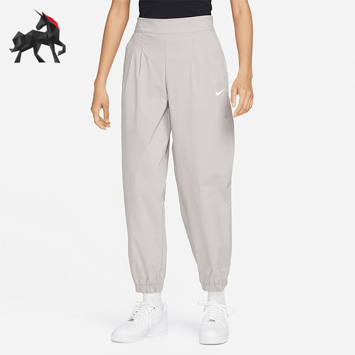 Nike/耐克正品新款女士训练宽松透气束脚运动长裤DR6001-033