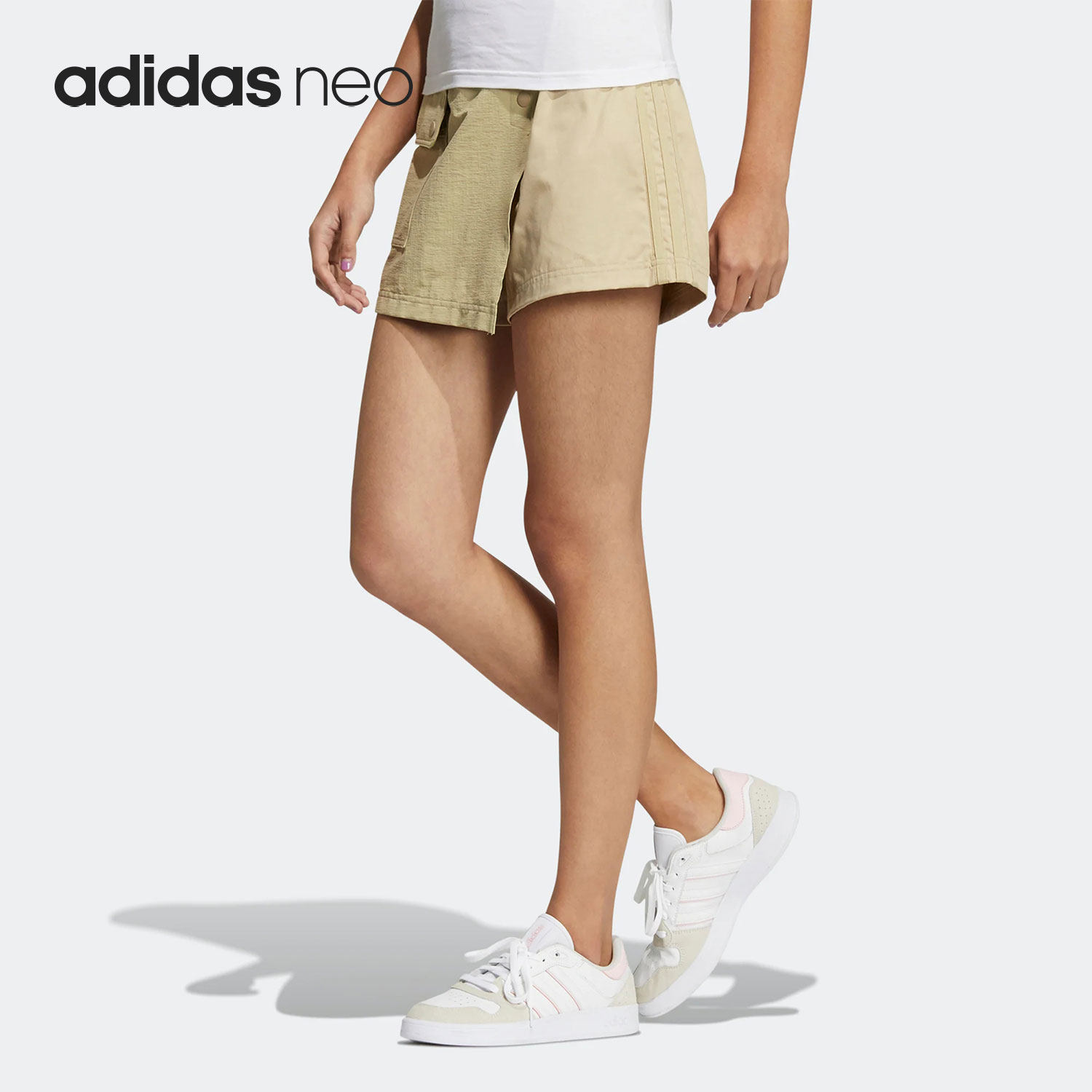 Adidas/阿迪达斯官方正品neo女子休闲宽松透气跑步运动短裤HE4626,运动服/休闲服装,运动中长裤／短裤,淘宝优惠券,粉丝福利购,淘宝优惠卷