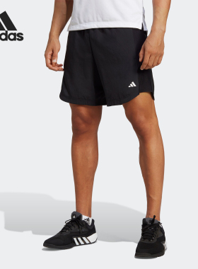 Adidas/阿迪达斯正品BASE SHO HIIT男士运动健身短裤IB7909