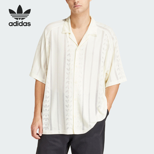 Adidas 阿迪达斯正品 SHT FASH 男士 短袖 IT7500 衬衫 经典