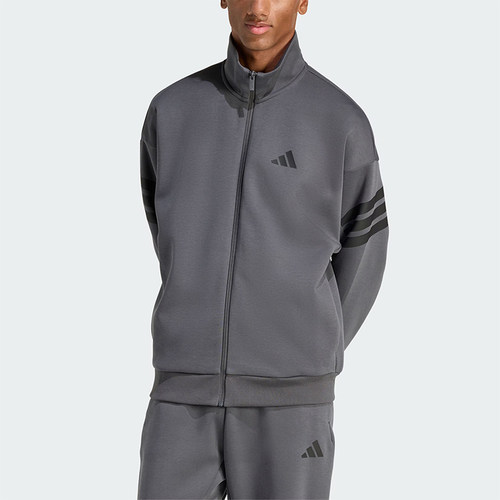 Adidas/阿迪达斯正品M FI 3S TT男士轻盈立领运动休闲夹克KD5235