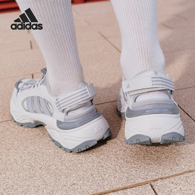 Adidas/阿迪达斯正品SNEAKER SANDAL男女透气魔术贴凉鞋KH5991