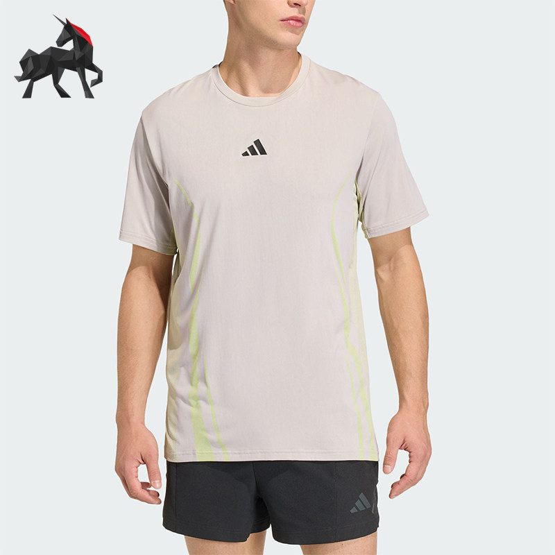 Adidas/阿迪达斯正品AIRCHILAIRCHIL新款经典运动短袖T恤KE2389 - 实物图