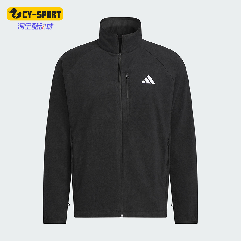 Adidas/阿迪达斯正品FLEECE JACKET男女休闲保暖日常外套KF5212