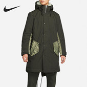 DD6776 Nike 运动保暖防风连帽棉衣 休闲男子时尚 355 耐克正品