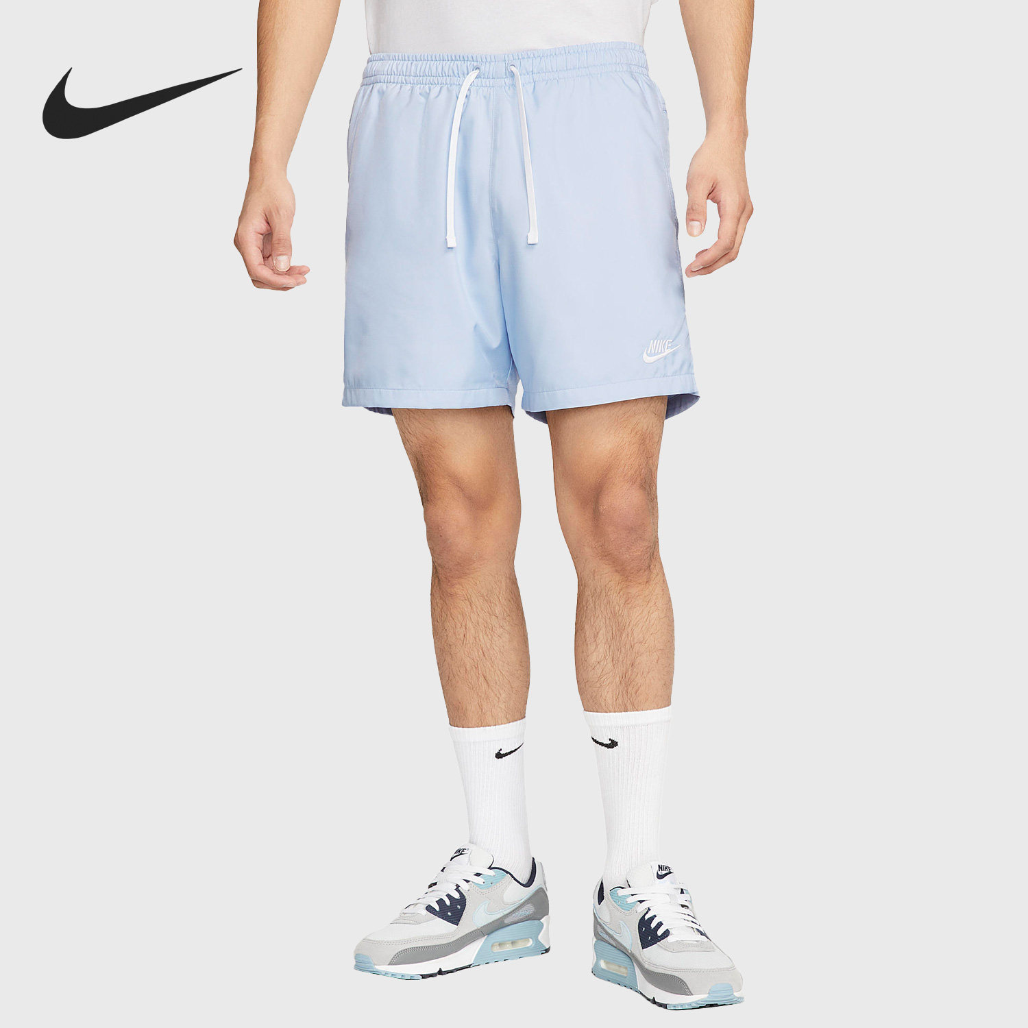 Nike/耐克官方正品夏季男子时尚宽松透气梭织运动短裤AR2383-447,运动服/休闲服装,运动中长裤／短裤,淘宝优惠券,粉丝福利购,淘宝优惠卷
