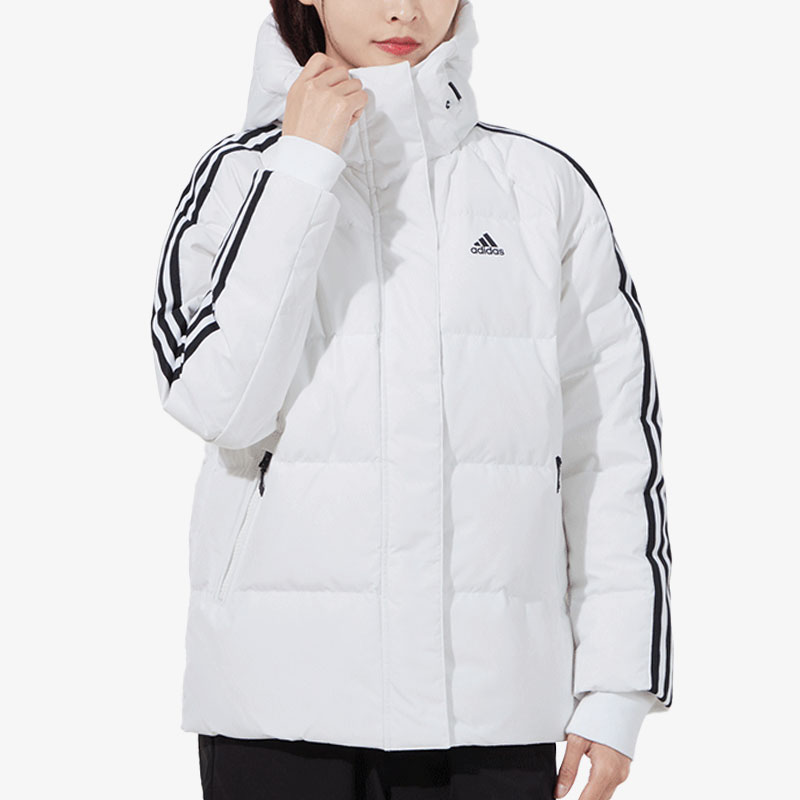 阿迪达斯女子运动保暖羽绒服