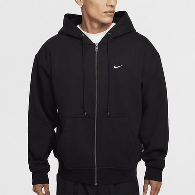 Nike/耐克正品Solo Swoosh男士全长拉链连帽外套FZ1165-010
