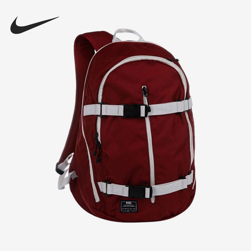 Nike耐克正品男女运动电脑插袋拉链夹层休闲双肩背包BA4586-677