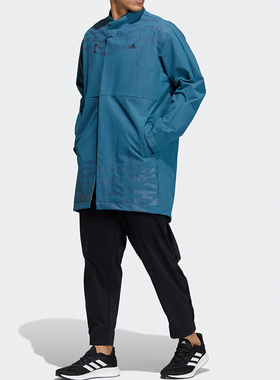 Adidas/阿迪达斯正品休闲男子立领运动防风加绒保暖外套 H39302