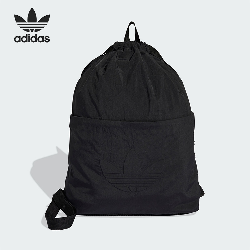Adidas/阿迪达斯正品三叶草男女实用束口袋经典双肩背包KE0109