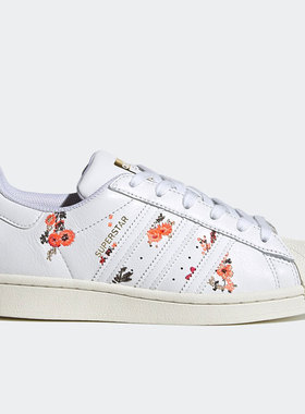 Adidas/阿迪达斯正品三叶草 春季女子低帮休闲运动板鞋 FY8768