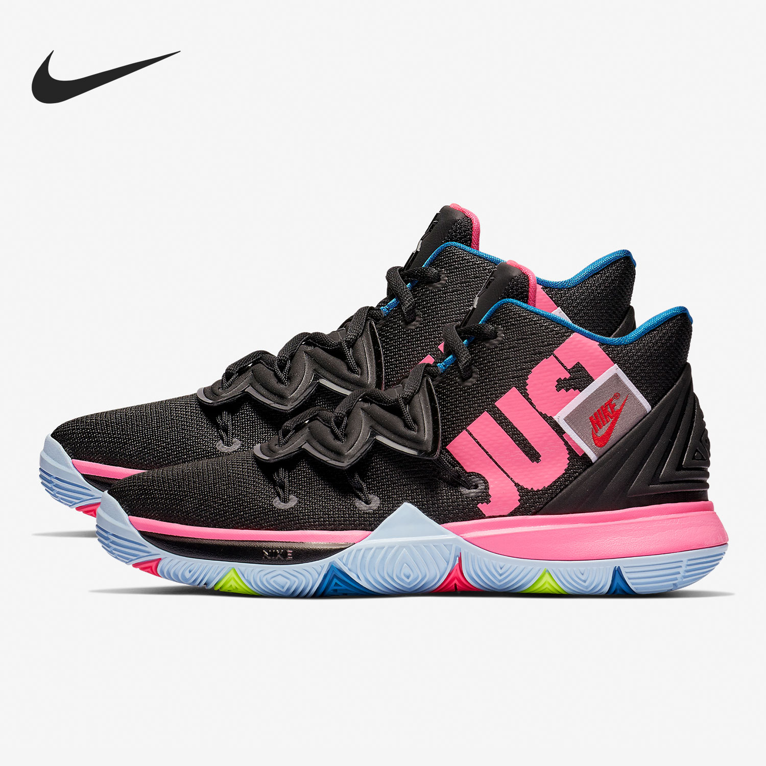 Nike/耐克正品运动大童女子GS低帮实战训练篮球鞋 AQ2456-003
