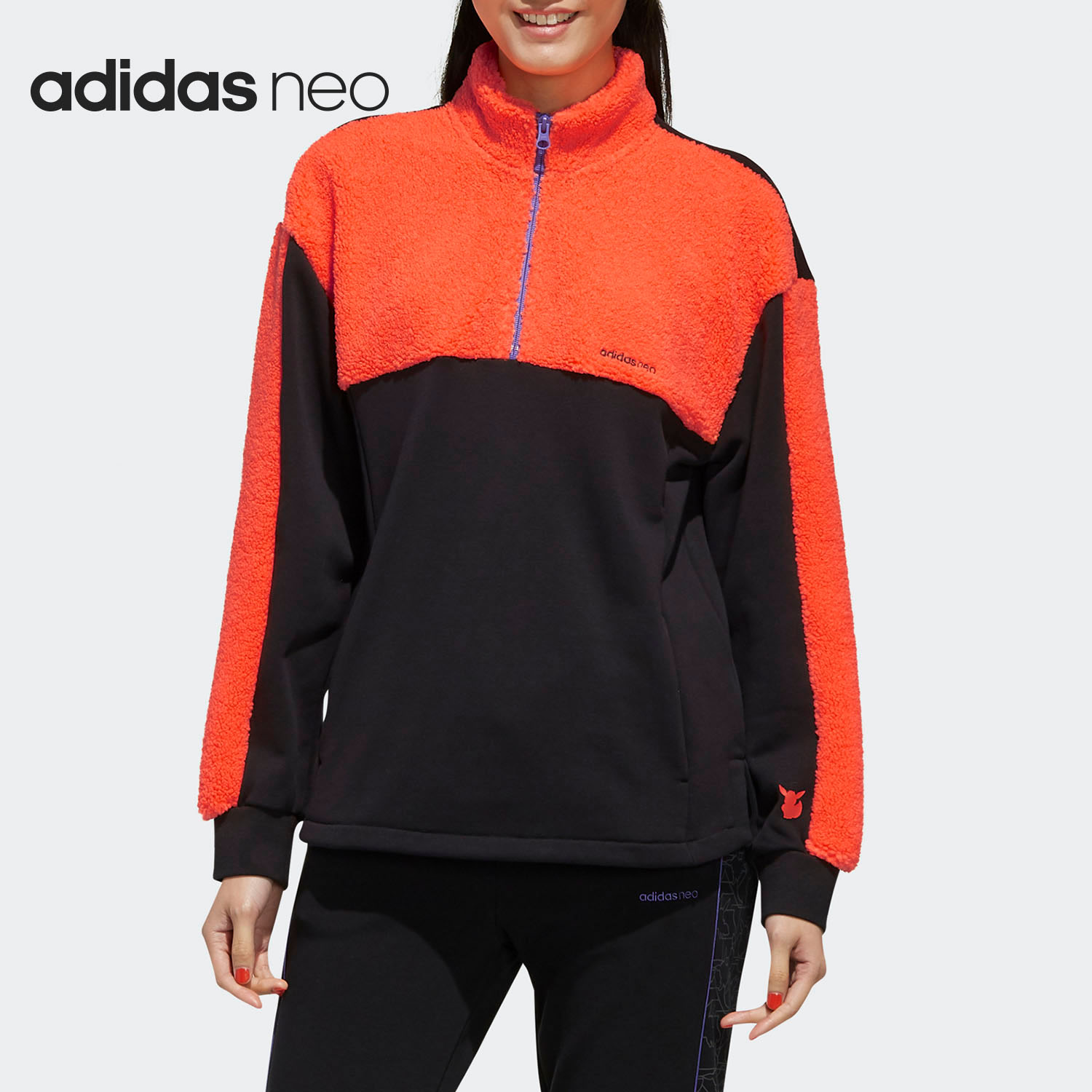 阿迪达斯正品女士运动外套